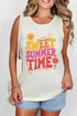 Golden Glow Sweet Summer Time Comfort Colors Cotton Tank Top