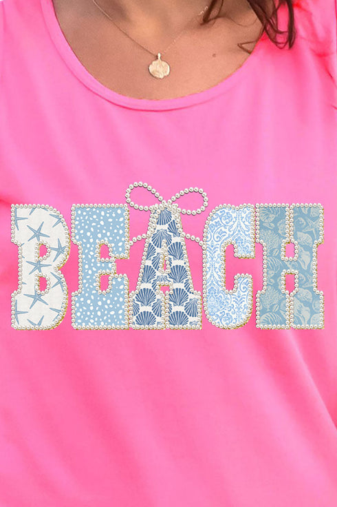 Pearl Luxe Beach Comfort Colors Cotton Tank Top
