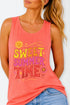 Golden Glow Sweet Summer Time Comfort Colors Cotton Tank Top