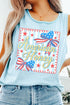 American Honey Comfort Colors Cotton Tank Top
