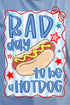 Bad Day To Be A Hot Dog Comfort Colors Cotton Tank Top