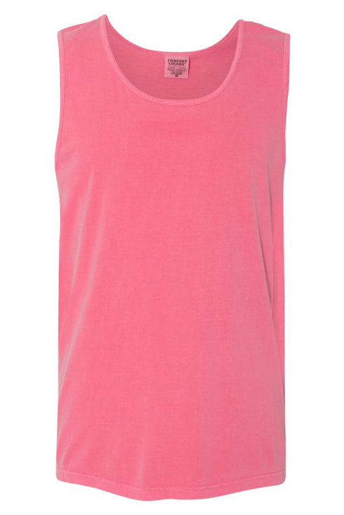 Neon By The Sea Comfort Colors Cotton Tank Top