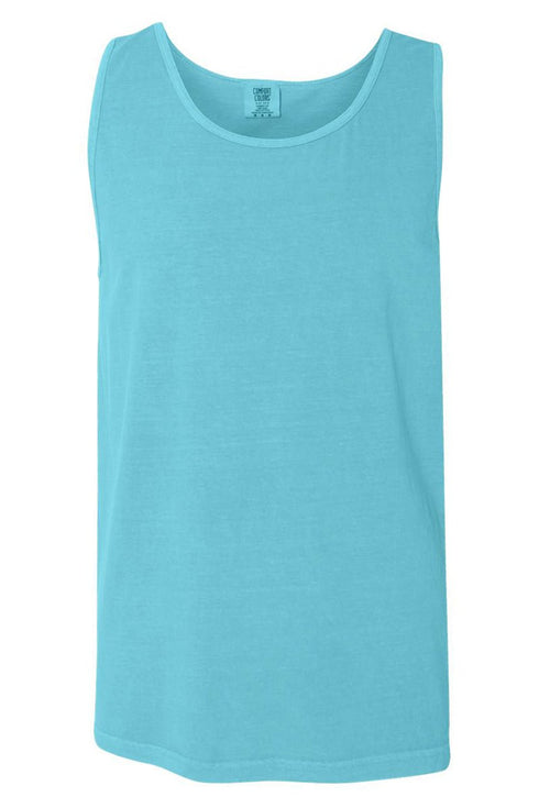 Neon By The Sea Comfort Colors Cotton Tank Top