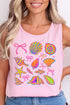 Neon By The Sea Comfort Colors Cotton Tank Top