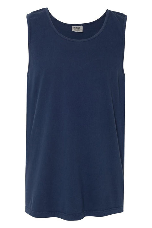 Lacy American Flag Comfort Colors Cotton Tank Top