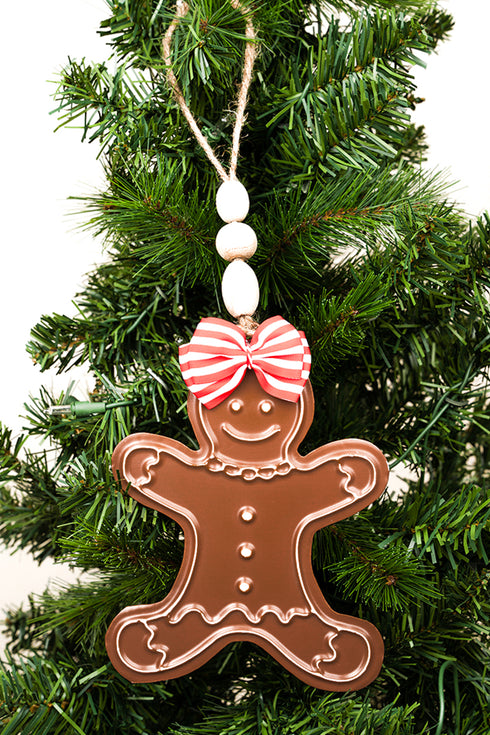 10.75 x 5.75 Gingerbread Girl Hanging Decor