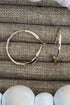 Skyline Shine Goldtone Hoop Earrings