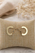 Penthouse Polish Goldtone Hoop Earrings