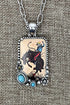 Wild Range Rider Turquoise & Silver Pearl Layered Necklace
