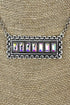 Iridescent Galveston Glow Silvertone Necklace