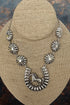 Runway Reins Silvertone Necklace
