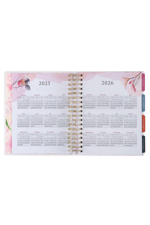 2025 God Refreshes My Soul 18-Month Wirebound with Elastic Planner