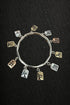 10 Commandments Tri-Tone Charm Bracelet