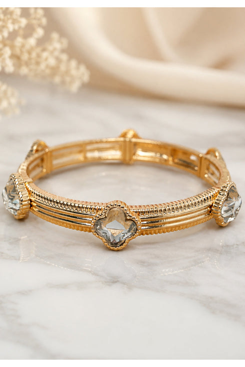 Starlit City Goldtone Bracelet