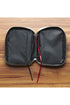He Restores My Soul Gray Faux Leather Large Bible Cover