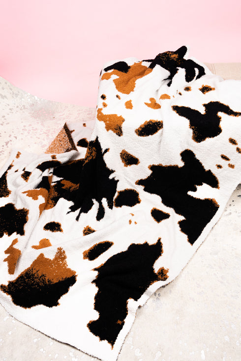 SALE! Cozy Cuddles Simply Moo-Velous Blanket