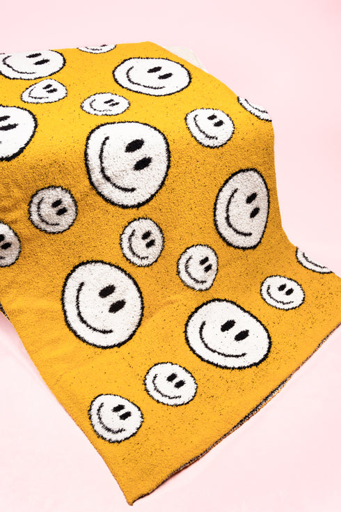 SALE! Cozy Cuddles Big Smiles Blanket