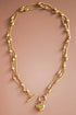 From The Heart Goldtone Necklace