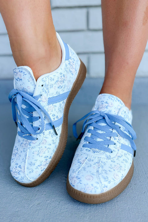 A Walk In The Park Lace Up Sneakers