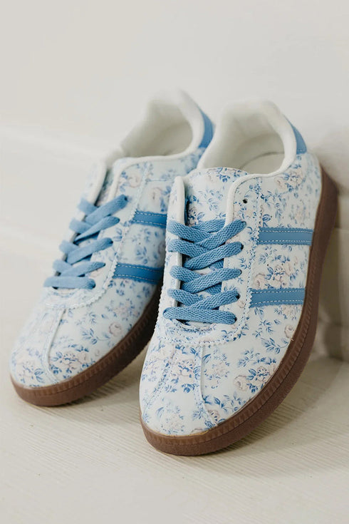A Walk In The Park Lace Up Sneakers