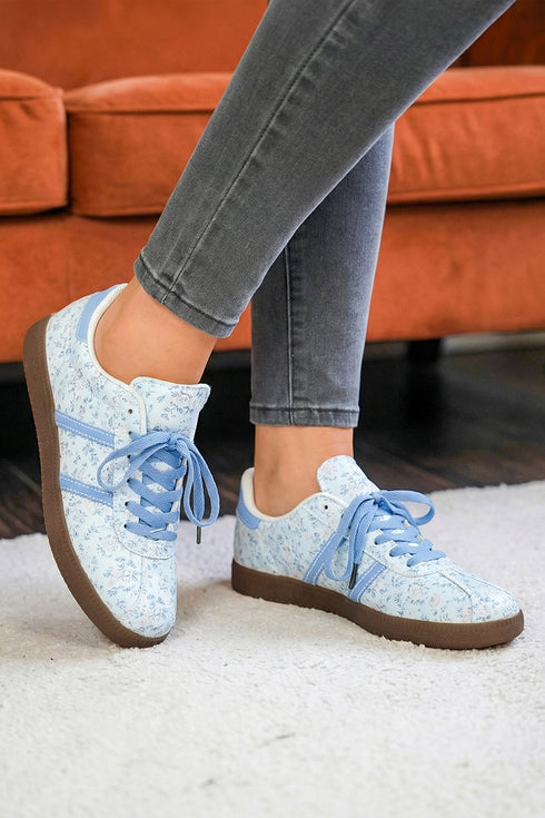 A Walk In The Park Lace Up Sneakers