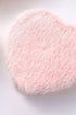 Fuzzy Feelings Pink Heart Compact Mirror