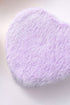 Fuzzy Feelings Orchid Petal Heart Compact Mirror