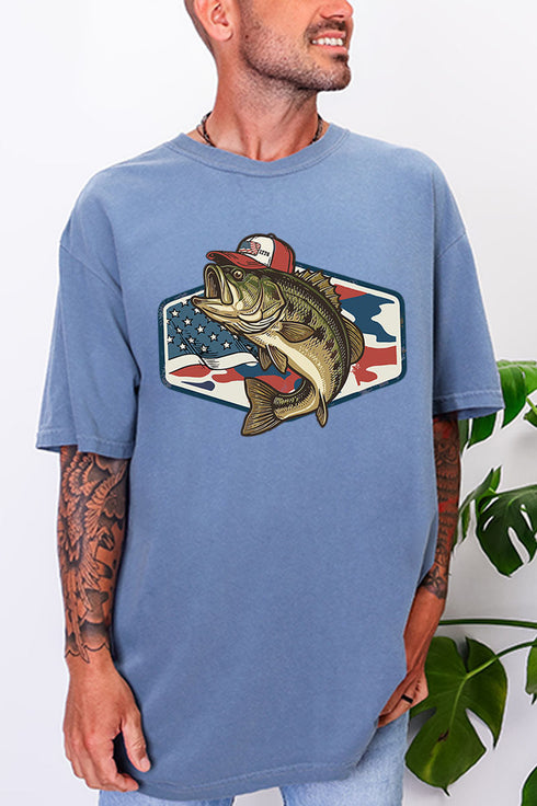 Reel American Comfort Colors Adult Ring-Spun Cotton Tee