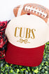 Bow Custom Mascot Embroidered Five Panel Twill Cap *Customize Your Text and Choose Thread Color