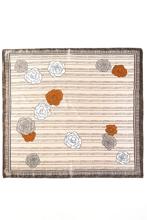 Written In Roses Square Satin Scarf