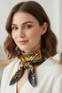 Wild Intent Mustard Square Satin Scarf