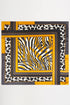 Wild Intent Mustard Square Satin Scarf