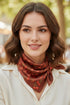 Cherry Twilight Square Satin Scarf