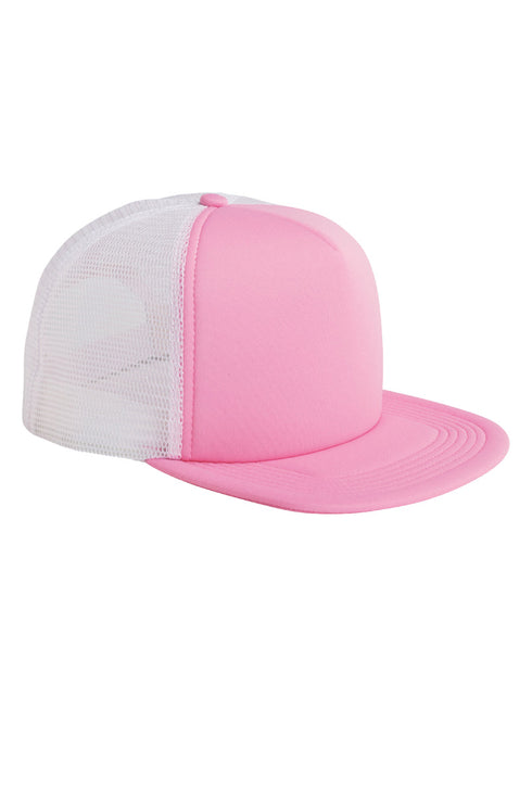 She Is Strong Pink Ribbon Foam Front Mesh Trucker Cap