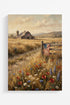 Homegrown & Free Ready To Frame Canvas Print