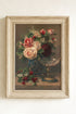 Still Life With Roses And Raspberries Ready To Frame Canvas Print