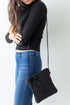 Winter Park Black Sherpa Crossbody