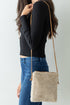 Winter Park Taupe Sherpa Crossbody