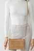 The Tori Camel Faux Leather Crossbody
