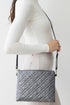 The Verona Crossbody Clutch, Hematite