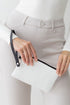 Under Your Spell Wristlet Pouch, White