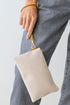 She's Unforgettable Wristlet Pouch, Beige