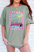 Sunny Boatin & Floatin Comfort Colors Adult Ring-Spun Cotton Tee