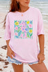 Seahorse Coastal Garden Comfort Colors Adult Ring-Spun Cotton Tee