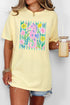 Seahorse Coastal Garden Comfort Colors Adult Ring-Spun Cotton Tee