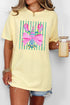 Pink Lobster Club Comfort Colors Adult Ring-Spun Cotton Tee