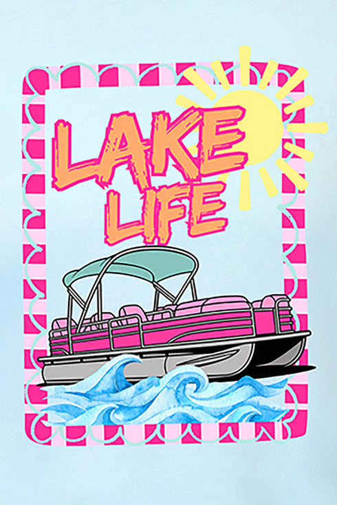 Sunny Lake Life Comfort Colors Adult Ring-Spun Cotton Tee