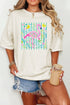 Flamingo Coastal Garden Comfort Colors Adult Ring-Spun Cotton Tee