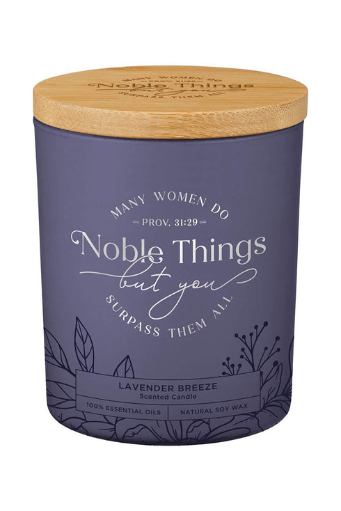 Noble Things Lavender Breeze Scented Candle
