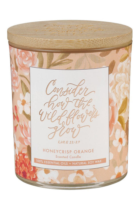 Wildflowers Honeycrisp Orange Scented Candle